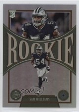 2022 Panini Chronicles Legacy Update Rookies Silver Prizm Sam Williams #212 0w8