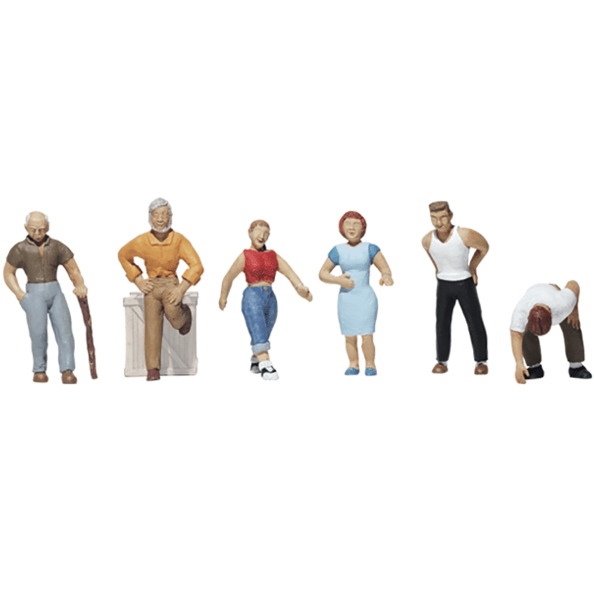 OO Gauge Figures Ordinary People Woodland Scenics HO Scale A1824