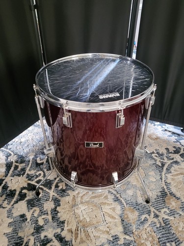 Pearl Export 16” Floor Tom Drum In Red Wine