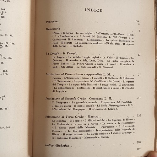 Umberto Gorel Porciatti, Simbologia massonica. Massoneria azzurra, Atanòr - Imagen 4 de 4