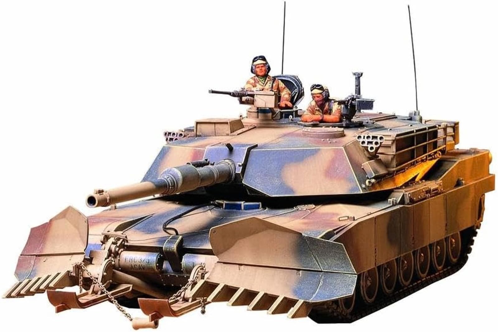 Tamiya - 35158 - M1a1 Abrams Démineur - Image 3