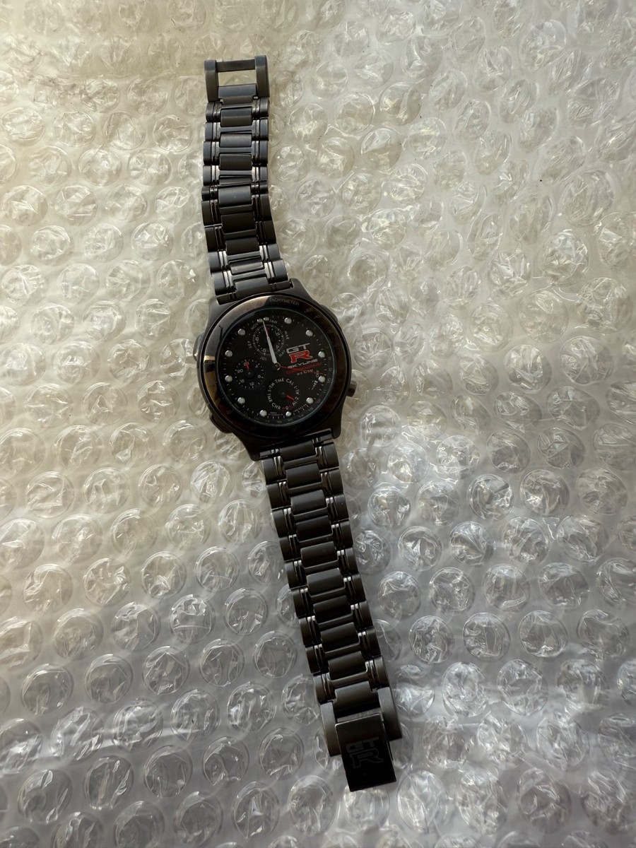 時計 BNR32SKYLINE NISSAN SKYLINE GTR CHRONOGRAPH WATCH R32 BNR32 NISMO R33 R34 R35