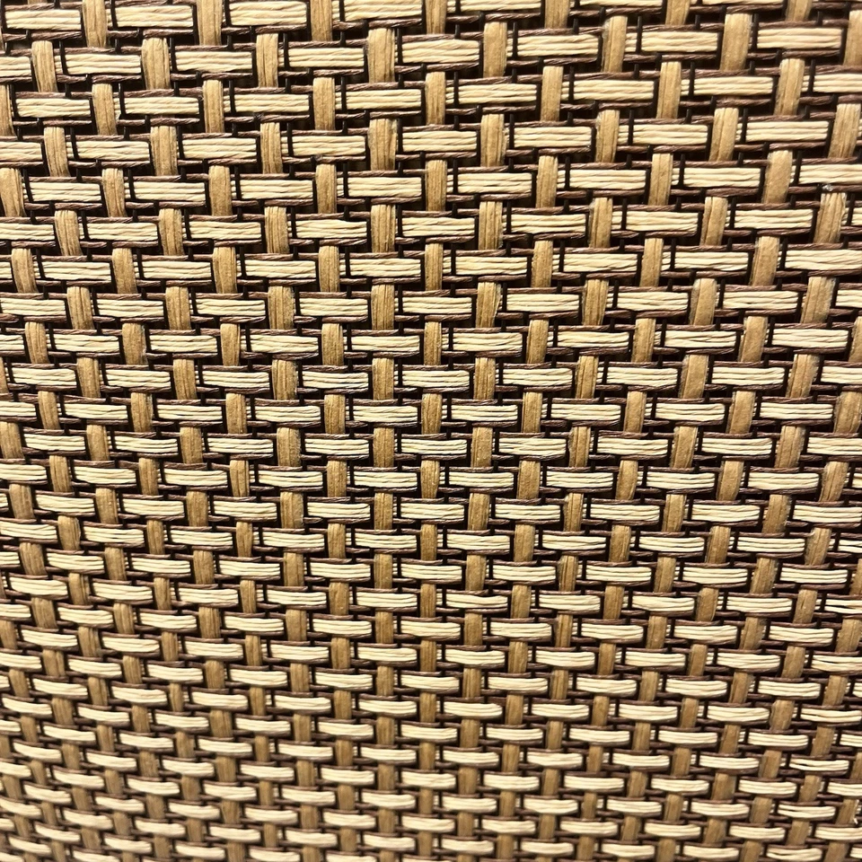 Vintage Redmon Woven Hamper Solid Wood Lid MCM Laundry Clothes Basket - Image 3 of 4