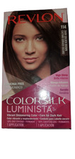 Revlon Colorsilk Luminista 3 Pack Ammonia Free Hair Color 114 Dark Golden Brown