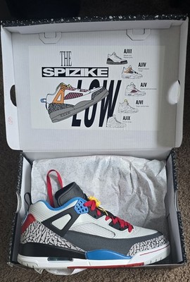 Jordan Spizike Low SE Neutral Grey Varsity Maize Low Top Sneakers IM7425-004