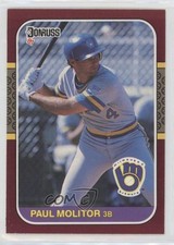 1987 Donruss Opening Day Box Set Paul Molitor #54 HOF 00lu