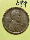 1913-S LINCOLN WHEAT CENT, low mintage date, "FINE" condition #699