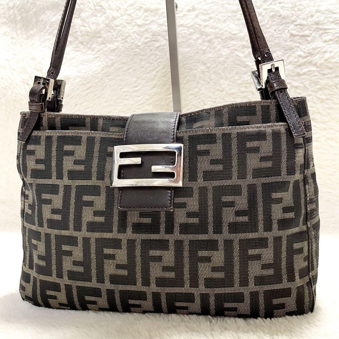 SAINT LAURENT Secchiello Fendi Zucca tela pelle mamma una spalla