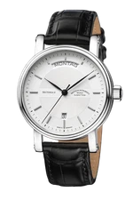 Muhle Glashutte M1-33-65-LB Teutonia II Day Date Automatic Silver Dial