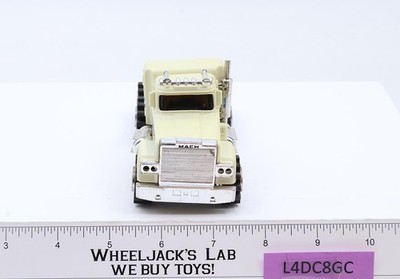 Mack SEMI STOMPER Schaper Road King White w/ Blue Stripes 1980's