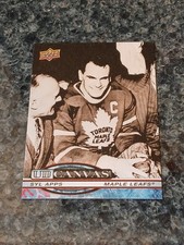 2025-26 Upper Deck Hockey Syl Apps Canvas Retired Stars SP
