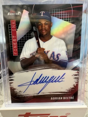 2026 Topps Finest Adrian Beltre Base (RAW)