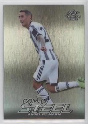 2022 Leaf Trinity Steel /30 Angel Di Maria Ángel Di María #TSB-5 7y2
