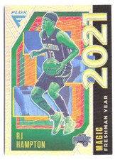 2020-21 Panini Flux #22 RJ Hampton Freshman Year Silver