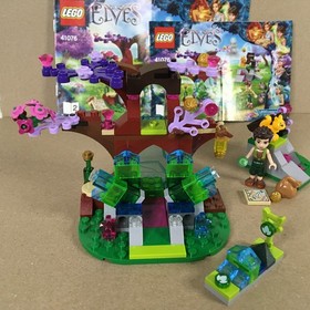Lego Elves 41076 Farran and the Crystal Hollow Complete Set with Instructions