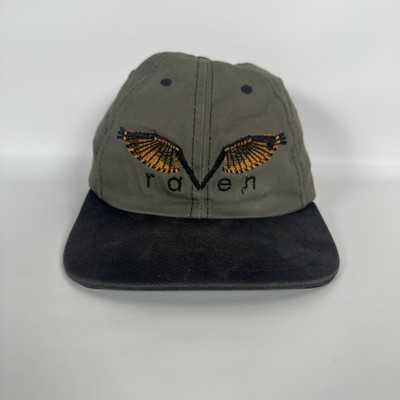 Vintage Cannondale Raven Mountain Bike Racing Team Hat Cap Rare 90's