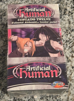 Artificial Human Fullmetal Alchemist FMA Joyride TCG Card Booster Box Sealed New