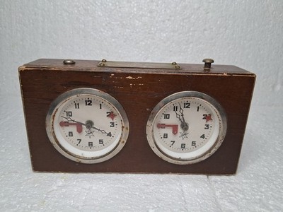 Vintage Alpha Chess Timer D. Drake Tulsa Chess Association Oklahoma Nonworking 