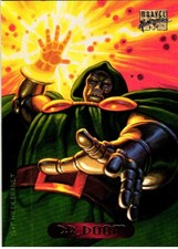 Vintage 1994 Marvel Masterpieces Dr. Doom Trading Card Greg Tim Hildebrandt Art