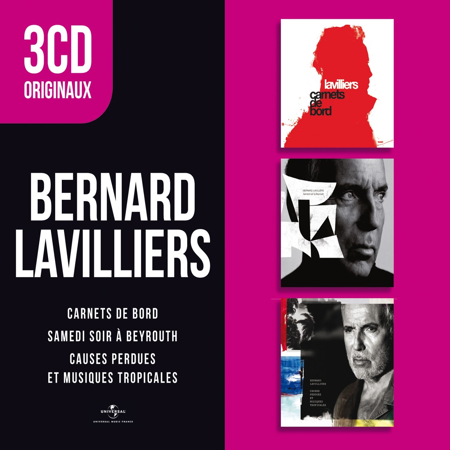 Lavilliers, Ber Originaux : Carnets de Bord/Samedi Soir a Beyrouth/Causes P (CD)