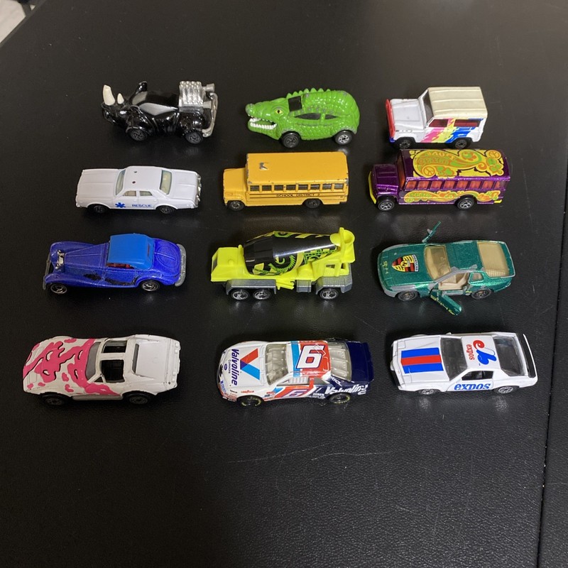 12 Car Lot • Matchbox • Hot Wheels • Other Brands • Lower Grade Lot •