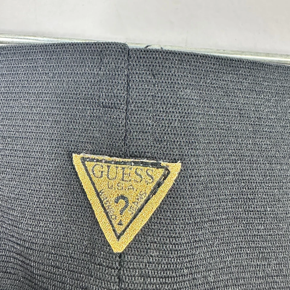 Leggings Guess Niños Niñas 14 Negro Terciopelo Estampado Leopardo Y2K Preppy Tween Nuevos con Etiquetas Foto 3 de 4