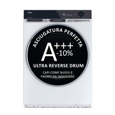 Haier Ultra X11, Asciugatrice 9 KG, Classe C, Bianco, Inverter, I-Refresh PRO, W