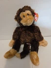 Ty Beanie Babies Swinger Monkey Plush 9"  2003 NWT VTG.