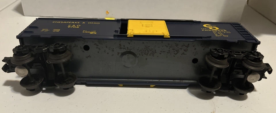 LIONEL Chesapeake & Ohio box car 6-9706 - O/O27 - Image 4 of 4