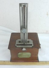Antique Unusual Open Well De Maelzel Wooden Metronome 