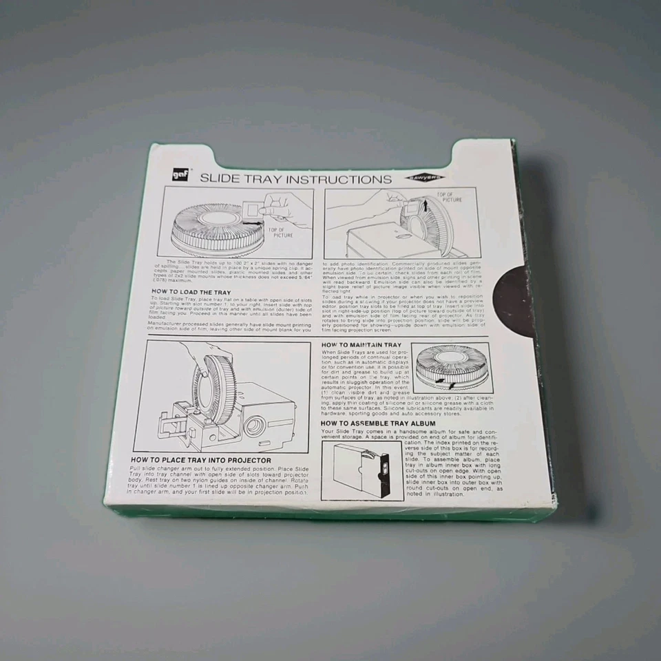 Bandeja deslizante GAF Sawyer Rototray 100 / con funda / 2 x 2 extensiones / blanca Foto 4 de 4