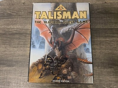 Talisman The Magical Quest Game 2nd Edition Games Workshop 1985 + Expansion