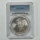 1884 Morgan Silver Dollar PCGS MS63 Philadelphia Issue