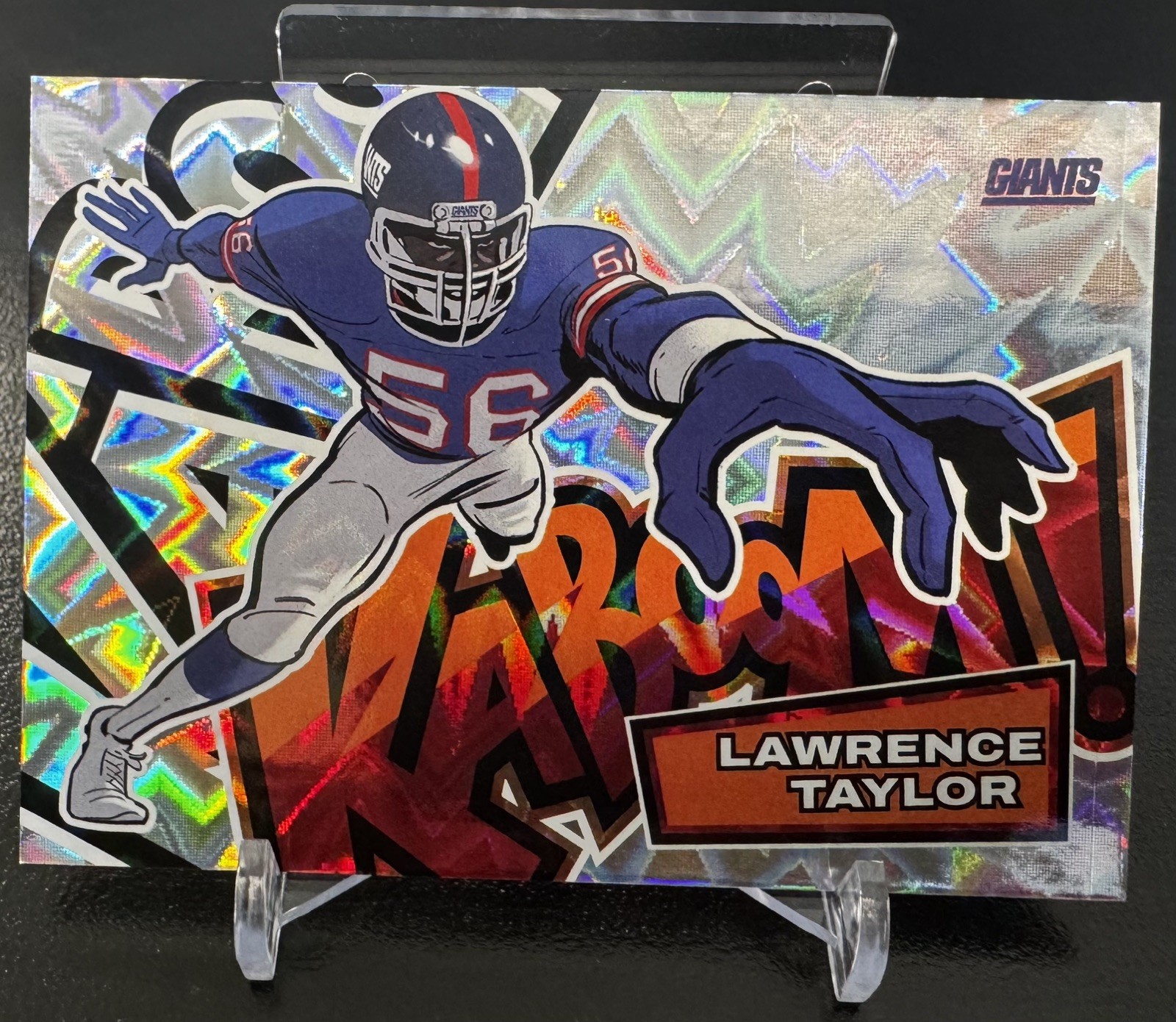 2025 Panini Absolute Football - SSP (case hit) - Kaboom! - #7 - Lawrence Taylor