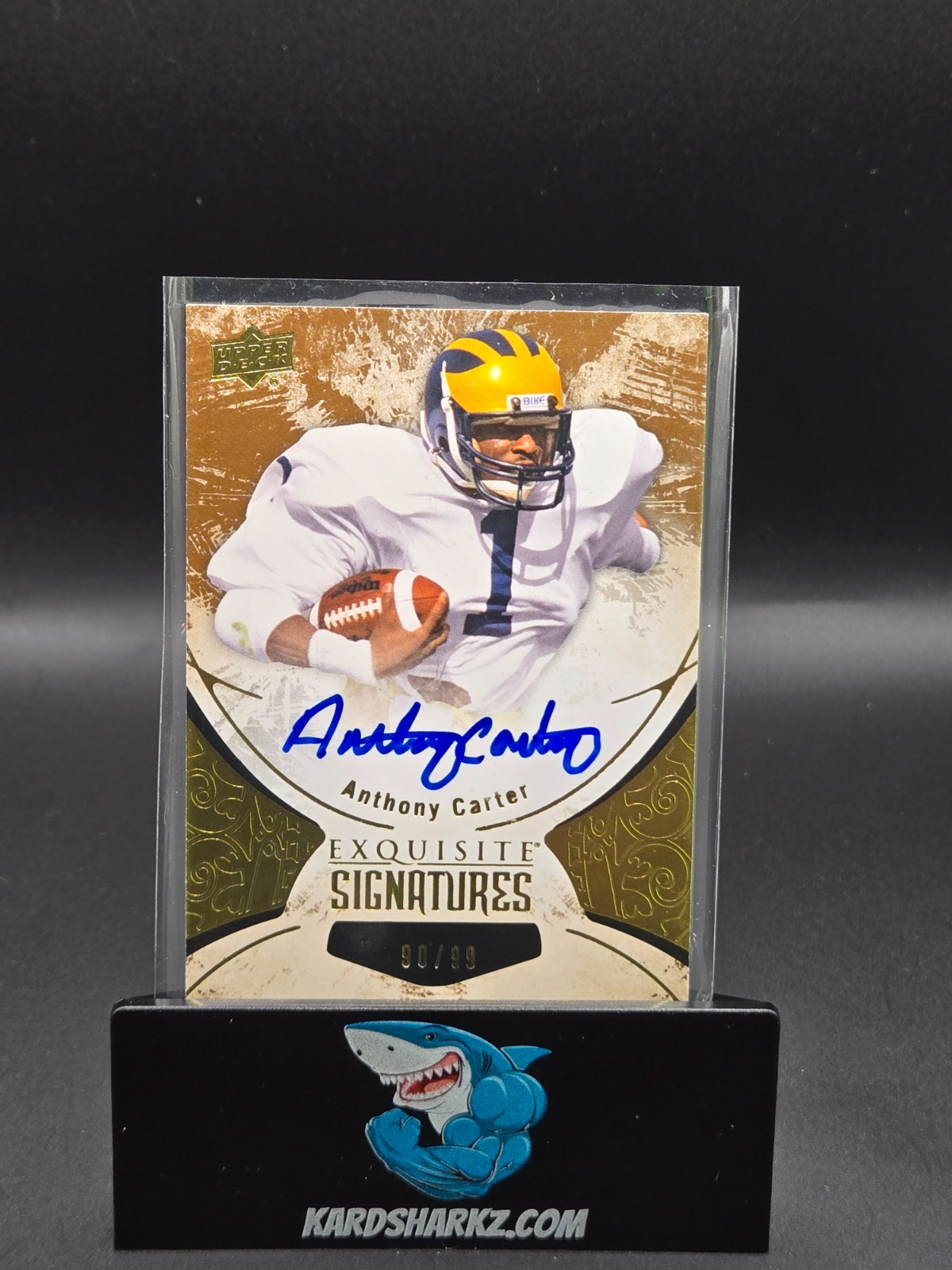 2014 Upper Deck Exquisite Anthony Carter Auto /99
