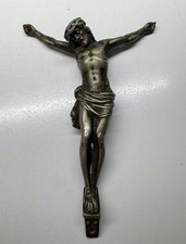 Antique 19th Century Corpus Christi -  Fine Detail - Verdigris Patina