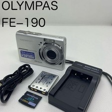 OLYMPUS FE-190 Compact Digital Camera Tested Working Seller Japan