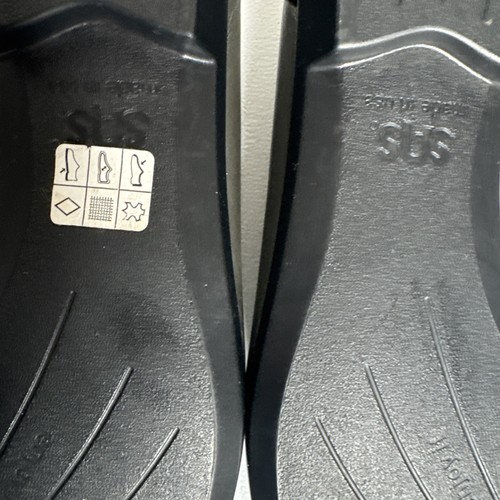 Mocasines planos sin cordones de cuero con puntera de grafito negros para mujer SAS Tripad Coco 10 W - Imagen 14 de 17