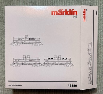 Märklin 45580 Tank Car Set USA HO