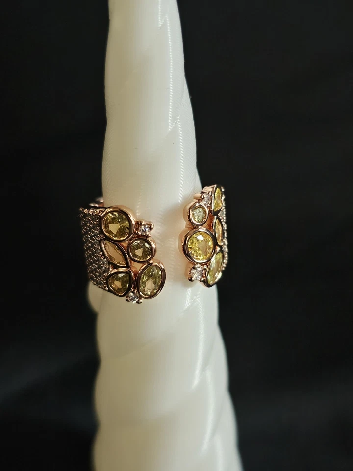 Anillo Bomba Fiesta OG RG32302 "El Rastro de Casi" Oro Rosa/Citrino Talla 6 Foto 2 de 4