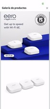 eero Pro 6E Tri-Band AXE5400 Wi-Fi 6E Router Mesh System - White 3-Pack 