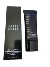 Bobbi Brown Skin Long-Wear Fluid Powder Foundation SPF W-016 Warm Porcelain NEW
