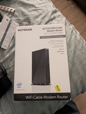 NETGEAR AC1750 Dual-Band DOCSIS 3.0 Cable Modem Router C6300 Gigabit WiFi 4 LAN