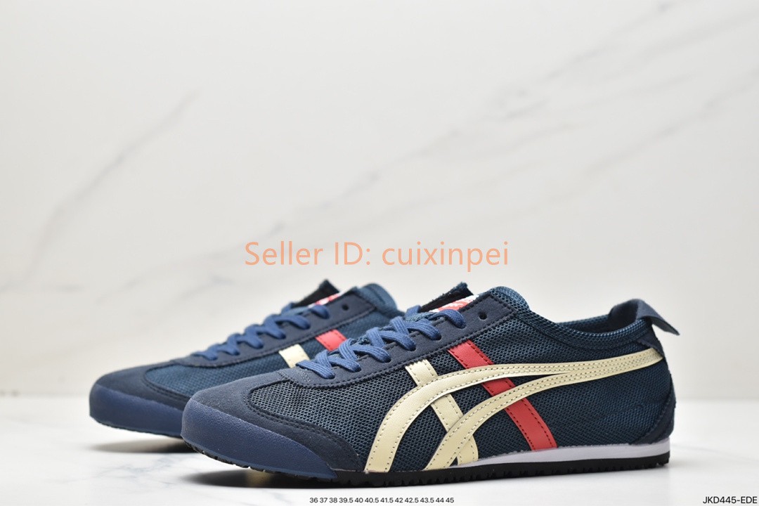 SAOLA Scarpe casual Onitsuka Tiger Mexico 66 unisex sneakers comode suola morbida rete