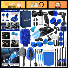 45pcs Car Detailing Kit - Professional Brush Set For Interior Exterior Wheels 45pcs Car Detailing Kit - Professional Brush Set For Interior Exterior Wheels