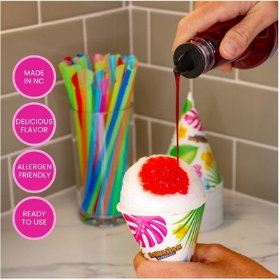 Snow Cone Syrup Assortment - Cherry, Blue Raspberry, Grape