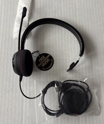 Jabra Evolve 20 MS Teams Wired Headset Mono Headset (4993-823-109) HSC016