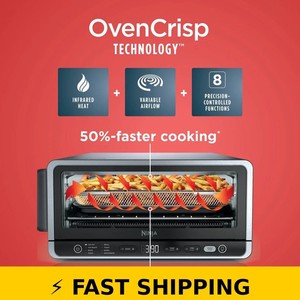 Ninja Flip + Plus Toaster Oven & Air Fryer SP140 - 8-in-1 Cooking