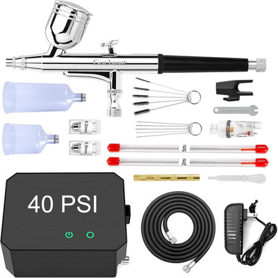 aerografo portatil con compresor kit de pintura para modelismo unas pastel decor