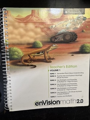 enVisionmath2.0 - 2016 Common Core Teacher Edition Volume 1 Grade 4